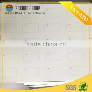 Different Layout RFID Prelam Sheet for Smart Card thumbnail-2