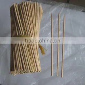 Disposable Round Bamboo Skewer for BBQ thumbnail-1