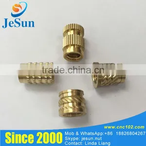 Hot Sale Injection Plastic Copper Nut Knurled Insert M4 M5 M6 thumbnail-3