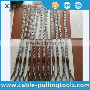 Different Size of Galvanized Steel Cable Pulling Grips Cable Socks thumbnail-1