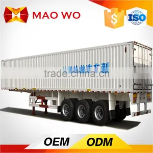 China Van Body Truck, Cargo Strong Box Semi Trailer thumbnail-1