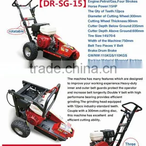 15hp Gasoline Engine Stump Grinder With 23.5cm Grinding Capacity Below Ground Level CE Approval thumbnail-1