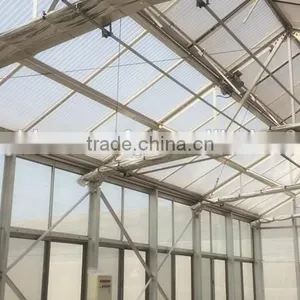 Aluminum Frame Glass Greenhouse PC Greenhouse With Aluminum Structure thumbnail-3