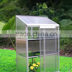 Aluminum Profile Plastic Cover Mini Greenhouse for Sale thumbnail-2
