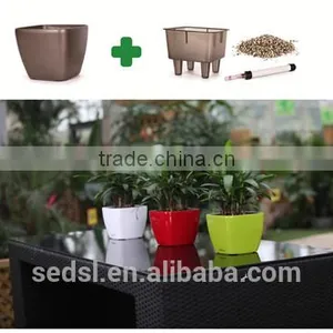 Cheap Flowerpot Wholesale,ceramic Flower Pot,square Garden Pot thumbnail-1