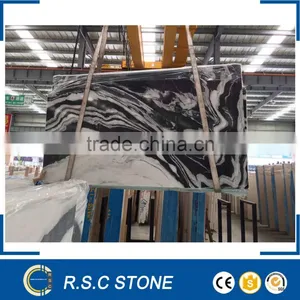 Panda White Marble Big Slab in Stock thumbnail-1