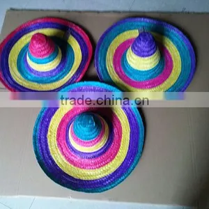 Hot Sale Custom Summer Sombrero Straw Hat Wholesale thumbnail-1