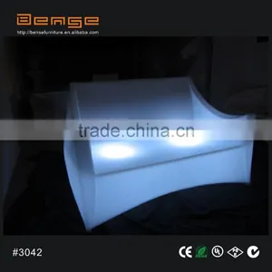 Comfortable Indoor Sofa Led Sofa With Two Seats Illuminated Ktv Sofa thumbnail-4