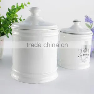 Gifts and Craft Storage Containers Mason Jars Porcelain Canister thumbnail-2