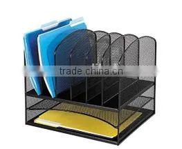 Hangzhou Supplier High Quality Metal Mesh Office Stationery Desk Organizer thumbnail-1