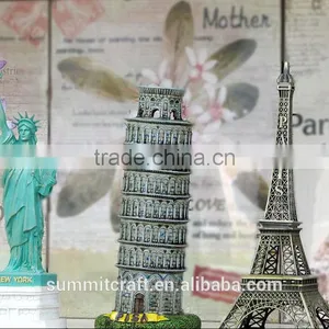 Resin Leaning Tower of Pisa Italy Miniature Building Model thumbnail-3