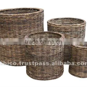 2012 Indoor Flower Baskets/ Pure Natural Material Planters thumbnail-1