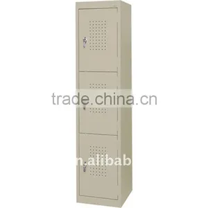 C8309 1 Wide Steel Storage Cabinet- Triple Tier 15in.W x 18in.D x 66in. thumbnail-1