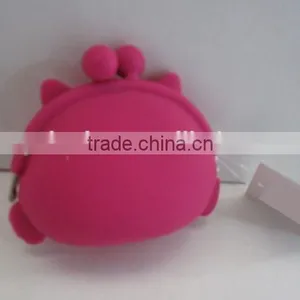 Owl Design Silicone Purse/Heart-Shaped Coin Purse thumbnail-3