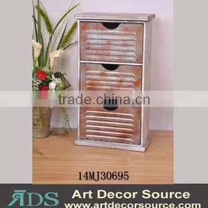Wood and Metal Furniture, Colorful Living Room Side Cabinet thumbnail-1