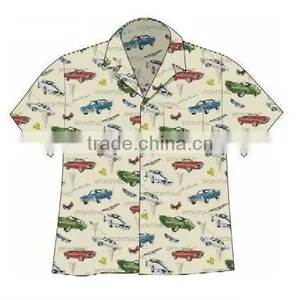 T/C 65/35 Short Sleeve Hawaiian Shirts thumbnail-1