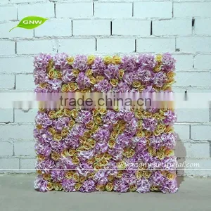 GNW FLW1508-11 Artificial Fabric Flower Wall Handmade for Wedding Covering Decoration thumbnail-1