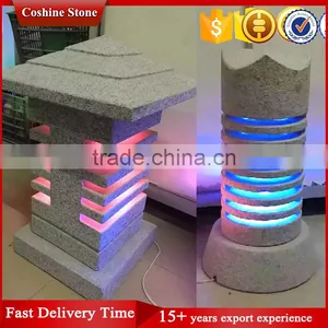 New Design Hand Carved Granite Chinese Stone Lantern thumbnail-1