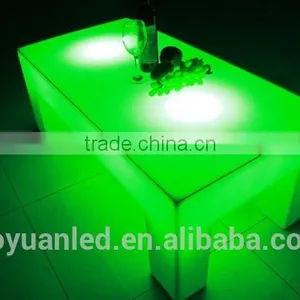 LED Furniture Bar Counter for Sale LED Bar Table Cube Table thumbnail-5