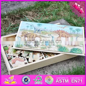 2017 New Design Pink Donkey Toy Wooden Picture Puzzle Maker W14C248 thumbnail-4