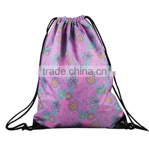 Folding Polyester Drawstring Bag for Outdoor thumbnail-2