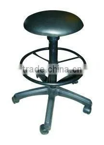 Revolving Stool With Foot Rest, Cushioned Seat thumbnail-1
