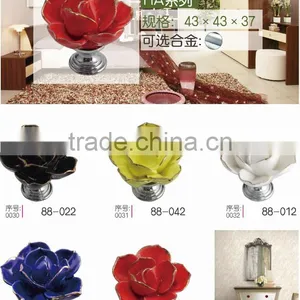 High Quality Marble Material Door Knobs Ceramic Door Handle Knobs thumbnail-5