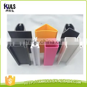 High Quality Square Tube Triangle V Tube Extrusion Plastic Tube Decoration Supplying thumbnail-1