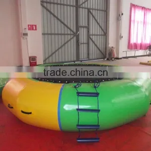 High Quality Inflatable Water Trampoline 0.9mm PVC Inflatable Trampoline or Inflatable Jumping Bouncer for Sale thumbnail-5