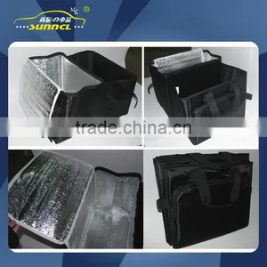 2015 Collapsible Folding Flat Car Trunk Organizer With Cooler Bag thumbnail-1