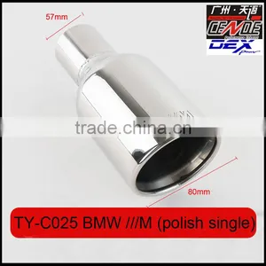 Auto Tuning Ss304 Exhaust Tips Laser M Polish for Bmw thumbnail-3