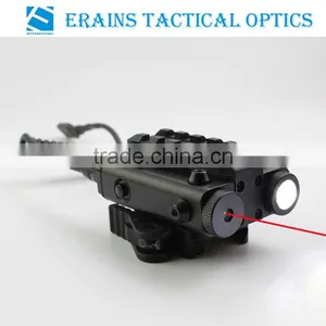 ES-FX103-LR Tactical Compact Square Combo of Red Laser Sight With Led Flashlight thumbnail-1