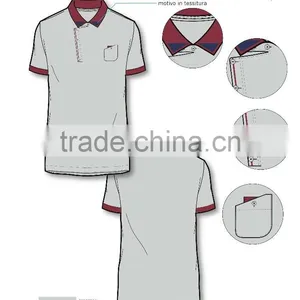 Italy Design Services for Men's Fashion Collar Polo Shirt ODM thumbnail-1