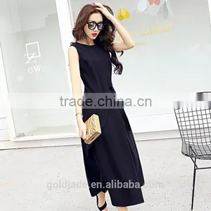 New Fashion Latest Design Lady Sexy Chiffon Maxi Dresses,long Dress With Waist Belt Women thumbnail-4