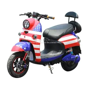 1000W60V Lead Acid Battery New Design Electric Motorcycle With Pedal thumbnail-1