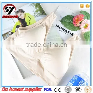 Latest Design Ladies Sexy Munafie Sports Bra thumbnail-3
