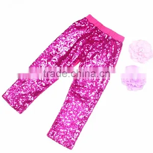 Apparel Supplier Baby Sequin Pants Wholesale Fashion Girls Long Pants Fashion Girls Short Pants 2016 thumbnail-4