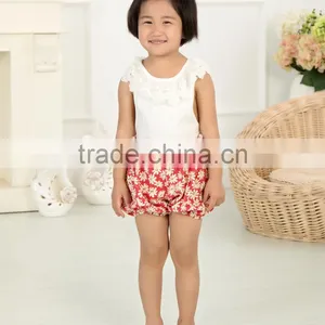 New Design Wholesale Fashion Newborn Baby Girls Floral Romper Infant Bodysuits Adorable Lace Kids thumbnail-1