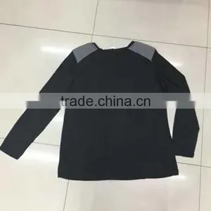 Women Clearance Long Sleeve Knitted Cashmere T-shirt thumbnail-5