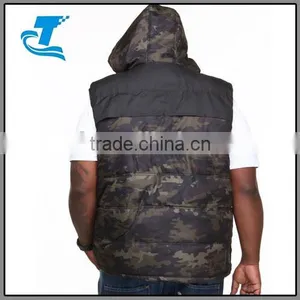 Mens Camo Down Hunting Vest thumbnail-2