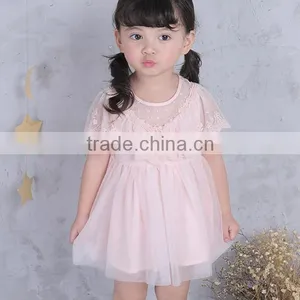 Zm35611a Summer Child Clothing Fancy Baby Girls Sleeveless Dress thumbnail-1
