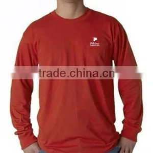 Adult Long-Sleeve Tee With Pocket , Pocket T-shirt,promotional Pocket T-shirt thumbnail-1