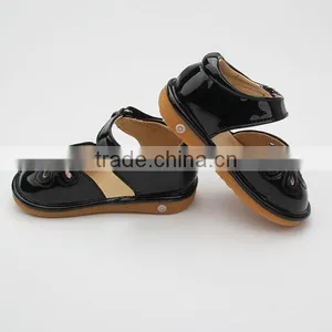 New Spring Hotcakes Style PU Leather Cheap Baby Sound Shoe thumbnail-6