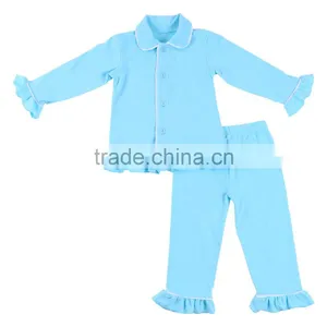 2017 Kaiyo Wholesale Children's Boutique 2pcs Newborn Baby Names Images With Pictures Children Pajamas Clothing Kids Clothes thumbnail-1