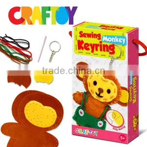 OEM Arts & Craft Kit Sewing Monkey Keychain thumbnail-3