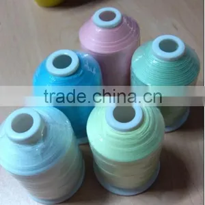Hot New Glow in the Dark Thread Luminous Embroidery Thread 1000m *50 PCS, 5 Popular Colors , Free Shipping thumbnail-4