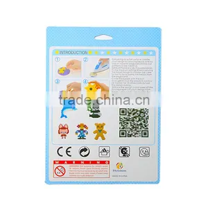 Diyfashion 5mm Hama Perler Fuse Beads the Fried Egg Set With Puzzle Iron Paper and Twezzer Hama Beads Toys for Kids 18030 thumbnail-4