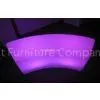 Lightweight LED Curved Benches LED Lighting Furniture With Colors Changeable thumbnail-1