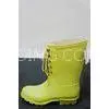 Yellow Bowknot Rubber Half Rain Boots Wear-resistant And 36 Size thumbnail-1