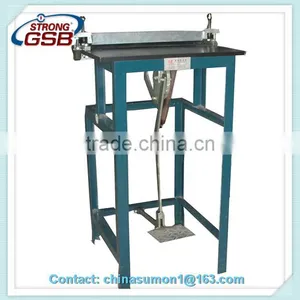 LZ-60cm Foot Folding Machine/ Foot Operated Leather Edge Folding Machine thumbnail-1